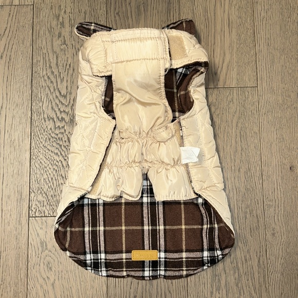 Kuoser reversible dog jacket / flannel - Picture 4 of 6
